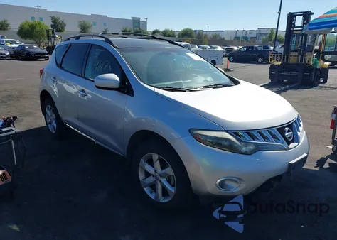 2009 Nissan Murano Sl z USA, uszkodzony, nr VIN JN8AZ18U49W028874